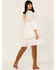 Image #4 - Talisman Women's Fortune Teller Mini Dress, White, hi-res