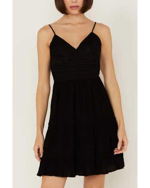 Image #3 - Shyanne Women's Lace Bustier Dress, Black, hi-res