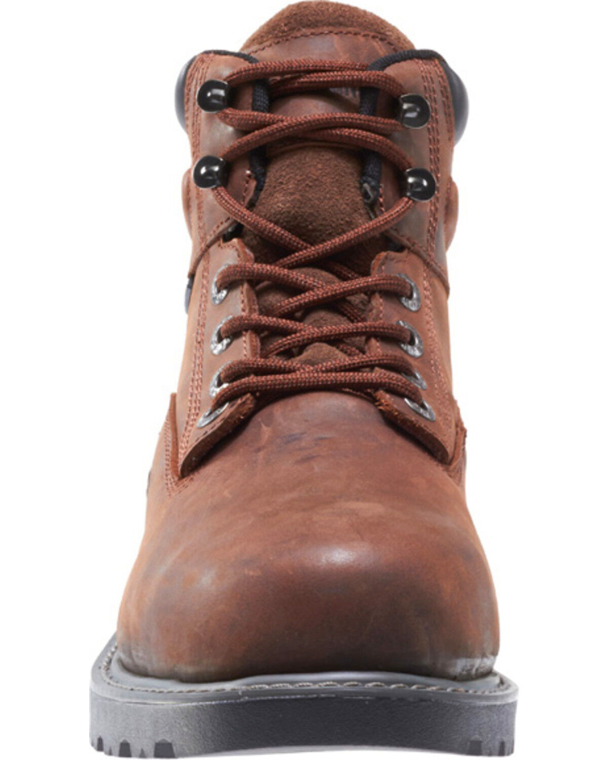 Image #4 - Wolverine Men's Floorhand Waterproof 6" Work Boots - Soft Toe, Dark Brown, hi-res