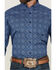 Image #3 - Roper Men's Amarillo Medallion Print Long Sleeve Button-Down Western Shirt, Blue, hi-res