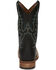 Image #4 - Justin Men's Tallyman Black Western Boots - Wide Square Toe, Black, hi-res