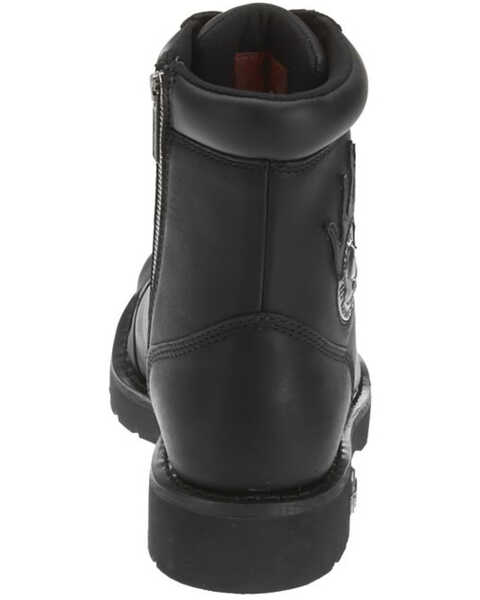 Image #3 - Harley Davidson Men's Diversion Moto Boots - Round Toe, Black, hi-res