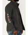 Image #3 - Ariat Men's Logo 2.0 Patriot Softshell Jacket, Charcoal, hi-res