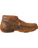 Image #2 - Twisted X Boys' Tall Driving Moccasins- Round Toe , Brown, hi-res