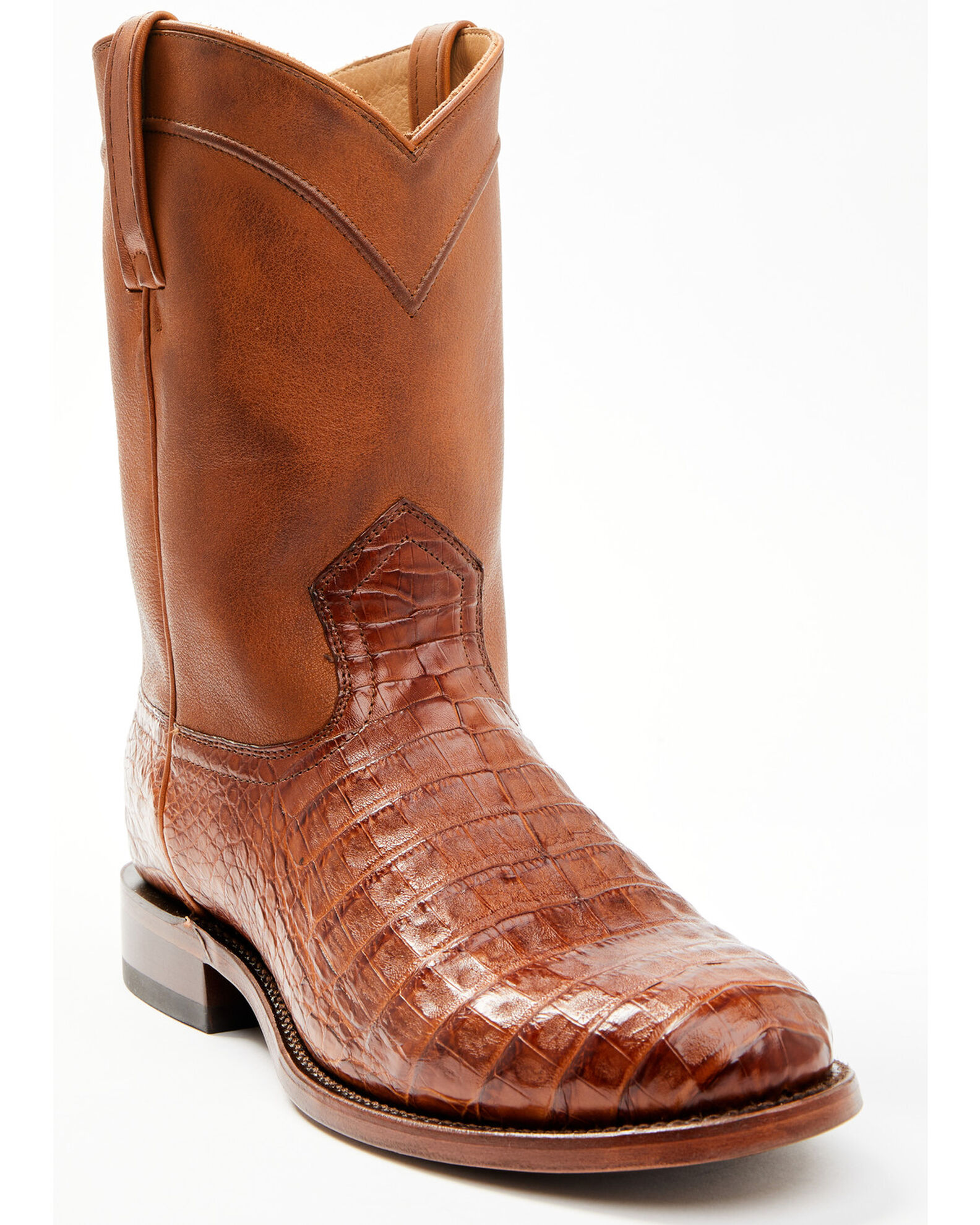 Cody James Black 1978 Men s Carmen Exotic Caiman Belly Roper Boots Medium Toe Country Outfitter