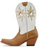 Image #2 - Ariat Women's Starlight Western Boots - Snip Toe, Tan, hi-res