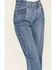 Image #4 - Levi's Women's Medium Wash Laser Craft High Rise Two Toned 501 Straight Jeans, Medium Wash, hi-res