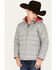 Image #1 - Cody James Boys' Hooded Puffer Jacket, Grey, hi-res