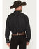 Image #4 - Ariat Men's Wrinkle Free Asher Geo Print Long Sleeve Button-Down Western Shirt, Black, hi-res