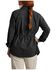 Image #3 - Carhartt Women's Tencel™ Fiber Series Relaxed Canvas Coat, Black, hi-res