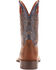 Ariat Men's Sidebet Western Performance Boots - Broad Square Toe , Brown, hi-res