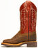 Cody James Boys' Red Top Western Boots - Wide Square Toe, Brown, hi-res