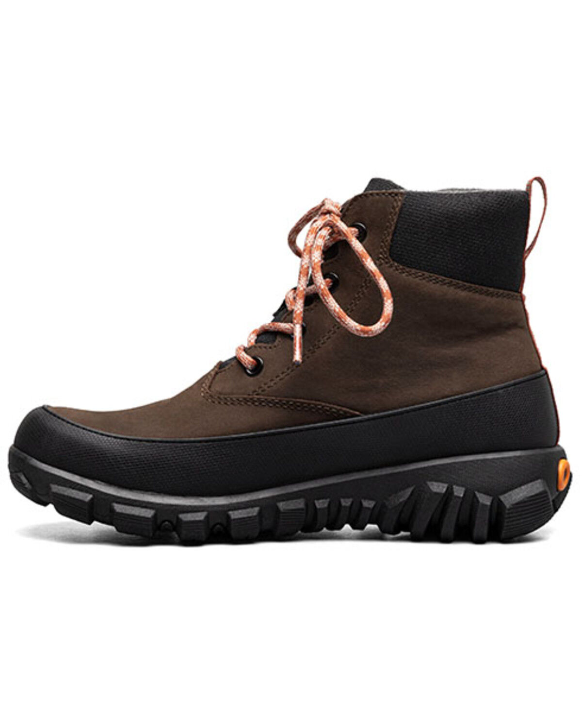 Image #3 - Bogs Women's Cedar Mid Lace Waterproof Boots - Round Toe, Dark Brown, hi-res