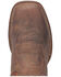 Image #6 - Dan Post Men's Bullhead Crackle Western Performance Boots - Broad Square Toe, Rust Copper, hi-res