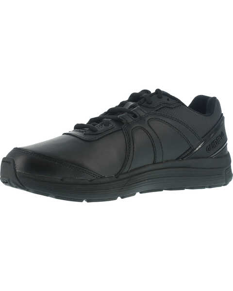 Reebok Men's Guide Athletic Oxford Work Shoes - Soft Toe , Black, hi-res