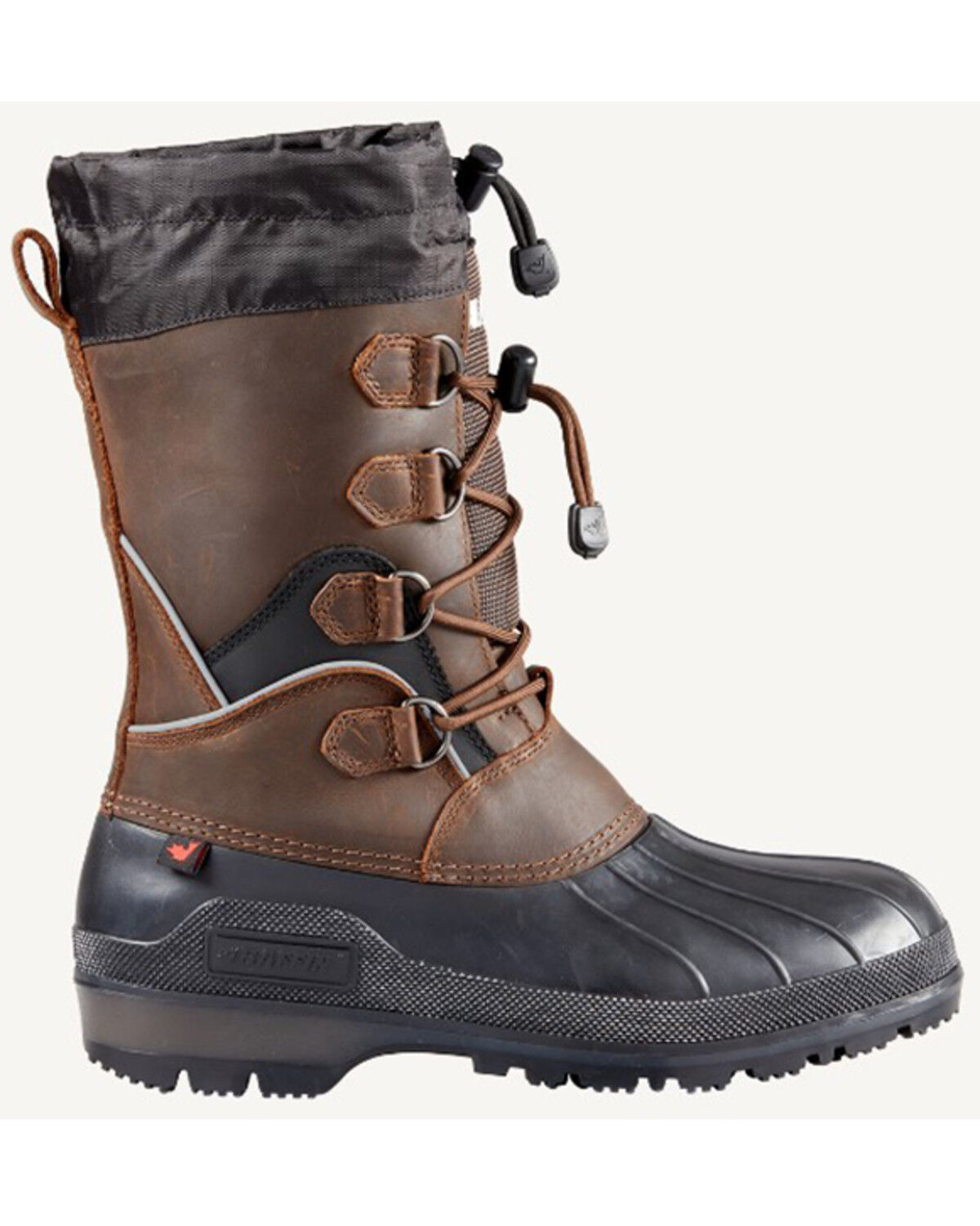 Image #2 - Baffin Men's Mountain Insulated Waterproof Boots - Round Toe, Brown, hi-res