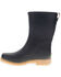 Image #3 - Western Chief Women's Heritage Mid Rain Boots - Round Toe, Black, hi-res