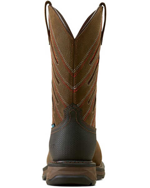 Image #3 - Ariat Men's WorkHog® XT VentTEK Waterproof Work Boots - Carbon Toe , Brown, hi-res