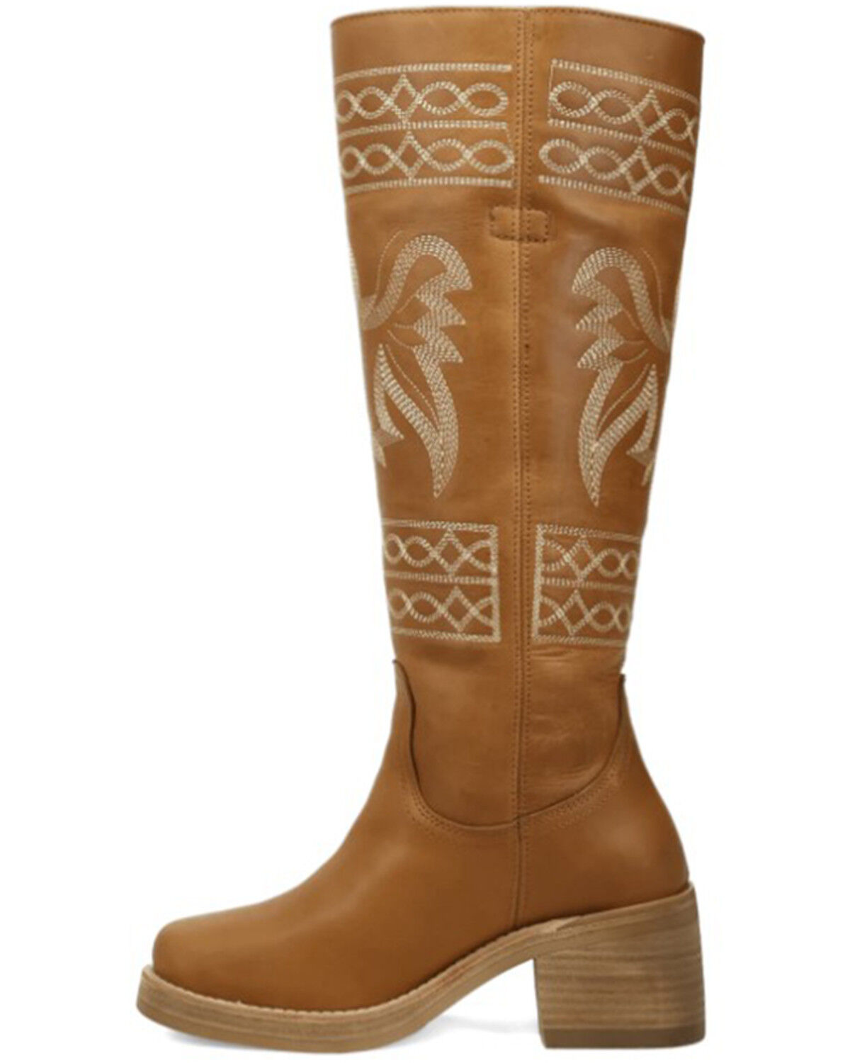 Image #3 - Dingo Women's Avalon Tall Fashion Boots - Round Toe, Tan, hi-res
