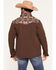 Image #4 - RANK 45&reg; Men's Fairfield Southwestern Yoke Softshell Jacket, Coffee, hi-res