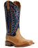 Image #1 - Ariat Women's Darbie TEK Step Performance Western Boots - Broad Square Toe, Blue, hi-res