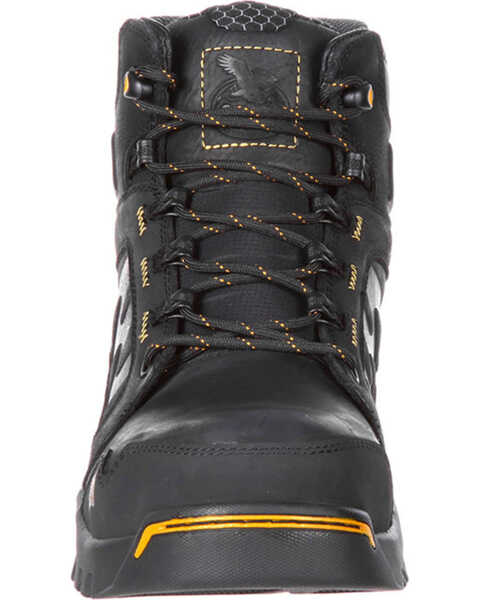 Image #4 - Georgia Boot Men's Amplitude Waterproof 6" Boots - Composite Toe , Black, hi-res
