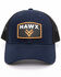 Hawx Men's Navy Rubber Patch Trucker Cap, Navy, hi-res