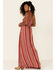 Image #4 - Angie Women's Floral Stripe Maxi Dress, , hi-res