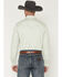 Image #4 - Wrangler Retro Men's Premium Solid Long Sleeve Snap Western Shirt, Mint, hi-res