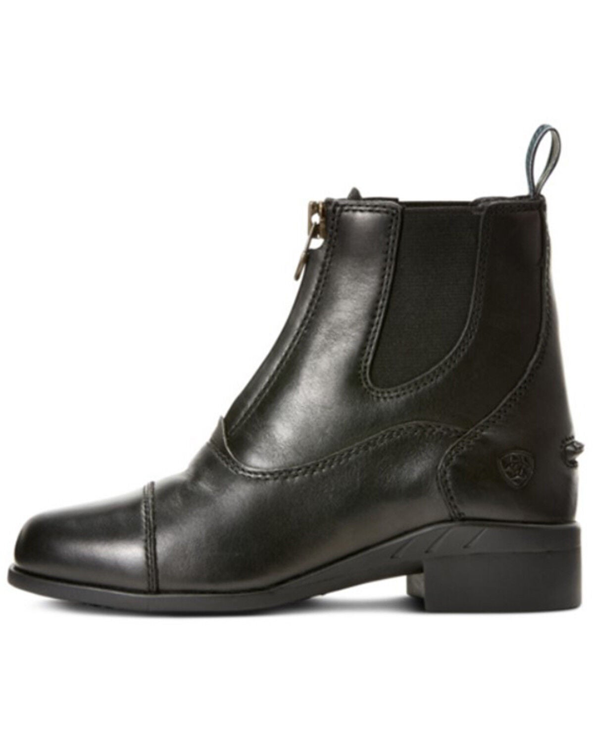 Image #2 - Ariat Girls' Devon IV Paddock Riding Boots - Round Toe, Black, hi-res