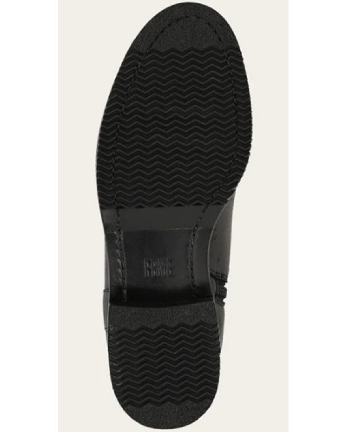 Image #8 - Frye Women's Melissa Lug Button Tall Western Boots - Round Toe, Black, hi-res