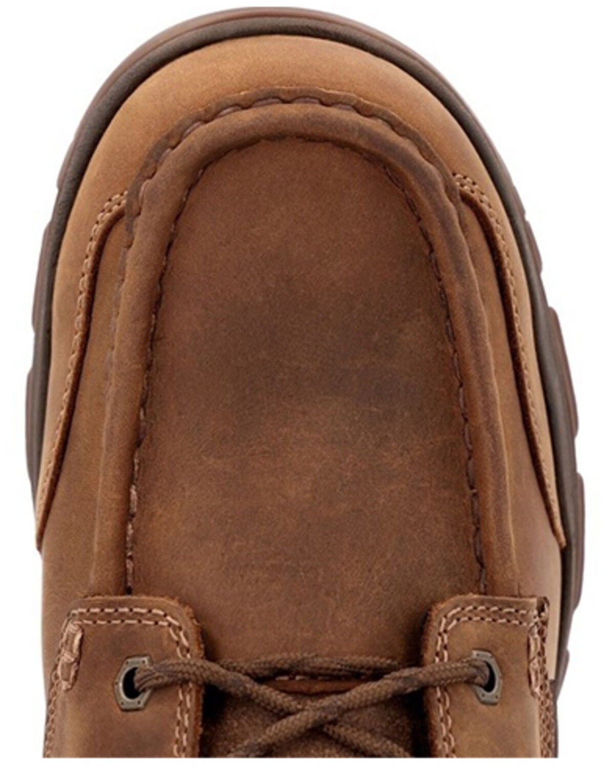 Image #6 - Georgia Men's Athens Superlyte Waterproof 6" Lace-Up Work Boots - Moc Toe, Brown, hi-res