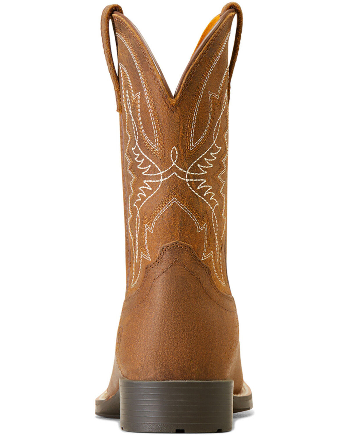 Image #3 - Ariat Boys' Hybrid Rancher Western Boots - Broad Square Toe, Brown, hi-res