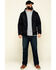 Image #6 - Cody James Men's FR Hooded Duck Work Jacket - Tall, Black, hi-res