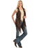 Image #4 - Kobler Leather Women's Yucaipa Fringe & Rhinestone Leather Vest, Brown, hi-res