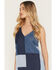 Image #2 - Kimes Ranch Women's Dottie Sleeveless Denim Patchwork Mini Dress, Blue, hi-res