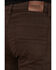 Image #4 - Brothers and Sons Men's Java Wash Stretch Slim Straight Jeans, Brown, hi-res