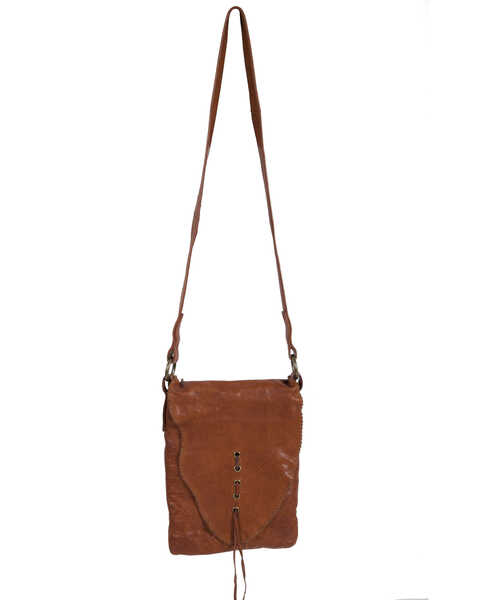 Scully Women's Soft Leather Crossbody Handbag, Tan, hi-res