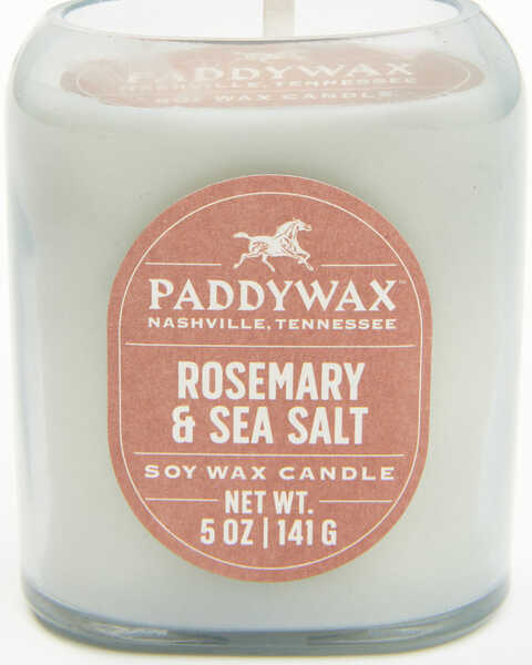 Paddywax Vista 5oz Rosemary & Sea Salt Glass Candle , No Color, hi-res