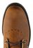 Image #6 - Justin Men's Cargo EH 8" Lace-Up Work Boots - Steel Toe, Bark, hi-res