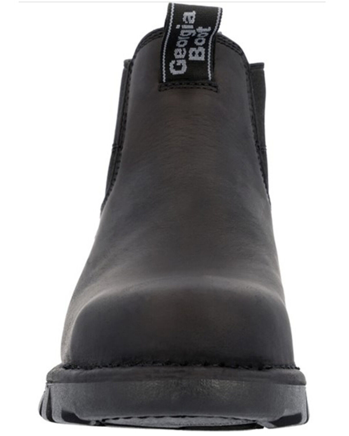 Image #4 - Georgia Boot Men's Eagle One Waterproof Chelsea Work Boots - Steel Toe, Brown, hi-res