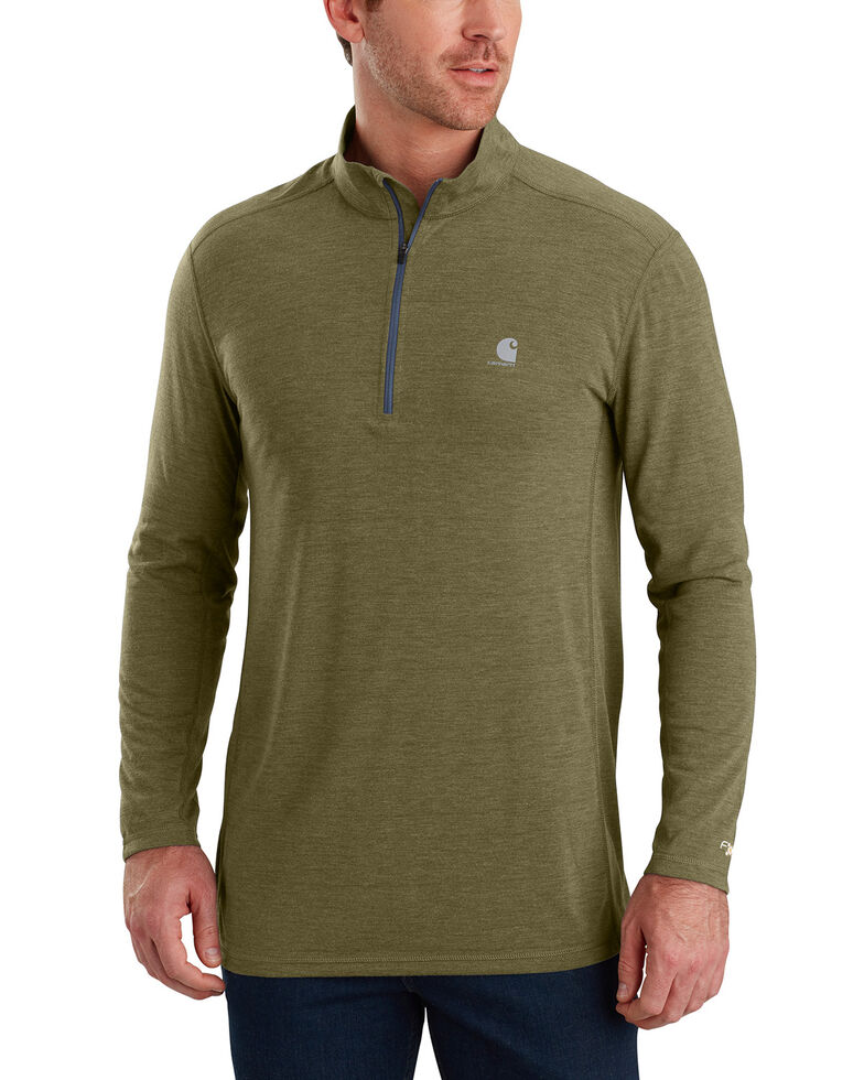 Carhartt Men's Force Extremes LongSleeve HalfZip Pullover Country