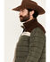Image #2 - Hooey Men's Colorblock Packable Puffer Jacket, Olive, hi-res