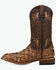 Image #3 - Dan Post Men's Marc Exotic Pirarucu Western Boots - Broad Square Toe, Tan, hi-res