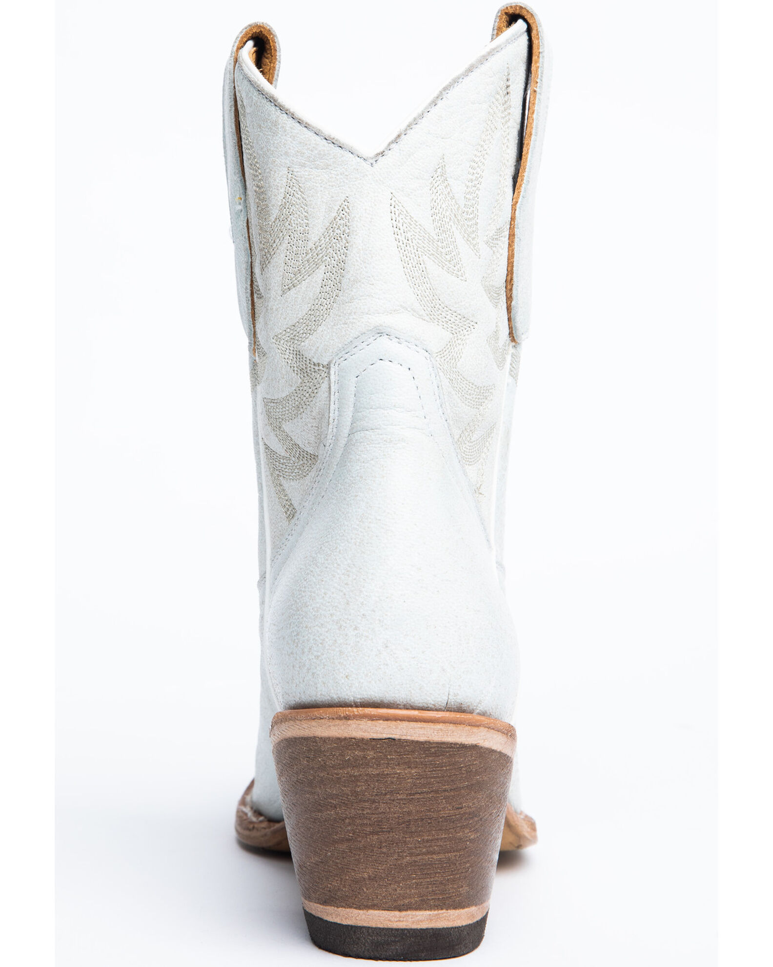 Image #5 - Idyllwind Women's Wheels Western Booties - Round Toe, White, hi-res