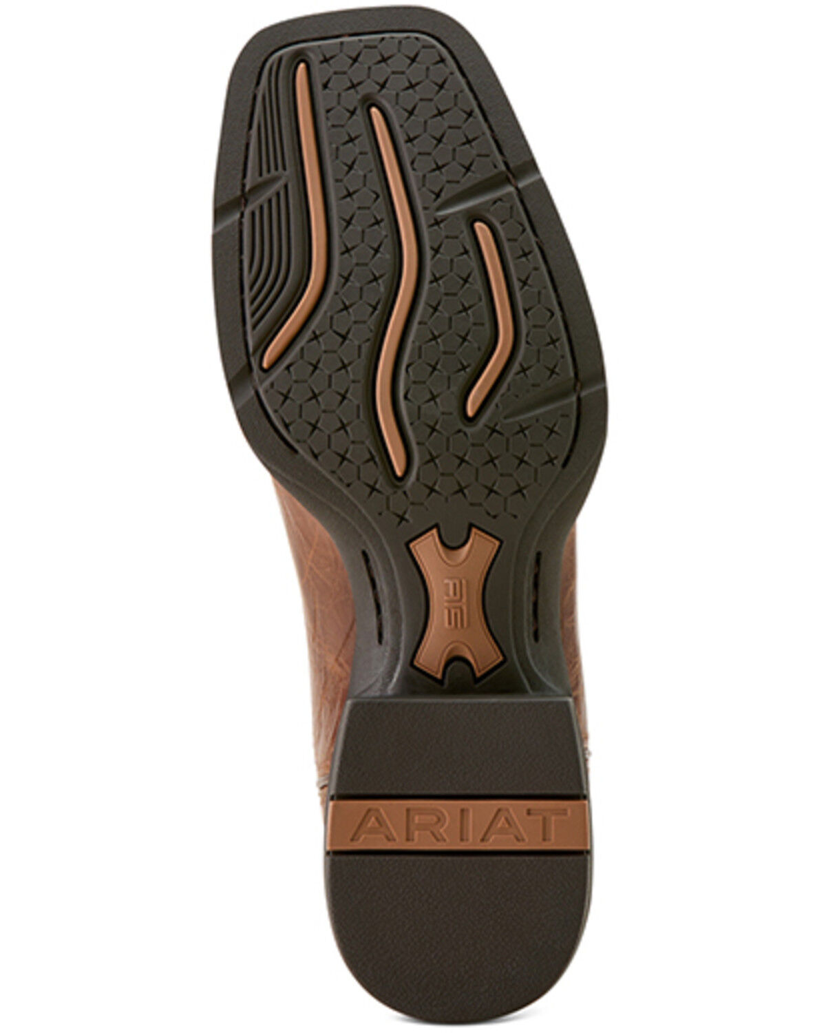 Image #5 - Ariat Men's Sport Western Boots - Broad Square Toe, Tan, hi-res