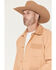 Image #2 - Outback Trading Co Men's Cowboy Brush Canvas Button-Down Jacket, Camel, hi-res
