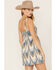 Image #4 - Shyanne Women's Southwestern Print Button-Front Mini Dress, Bright Blue, hi-res