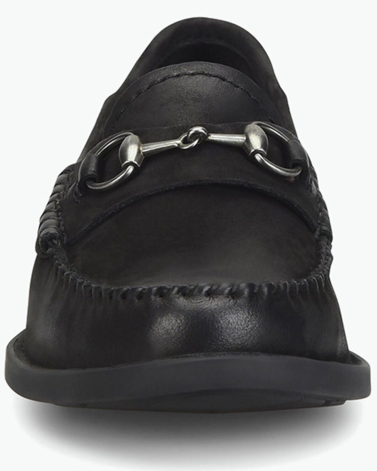 Image #4 - Born Women's Margo Loafers - Moc Toe, Black, hi-res