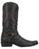 Image #2 - Dingo Men's War Studded Eagle Inlay Western Boot - Square Toe, , hi-res